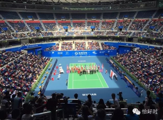 2015武网正式开幕！李娜科娃出席开馆仪式